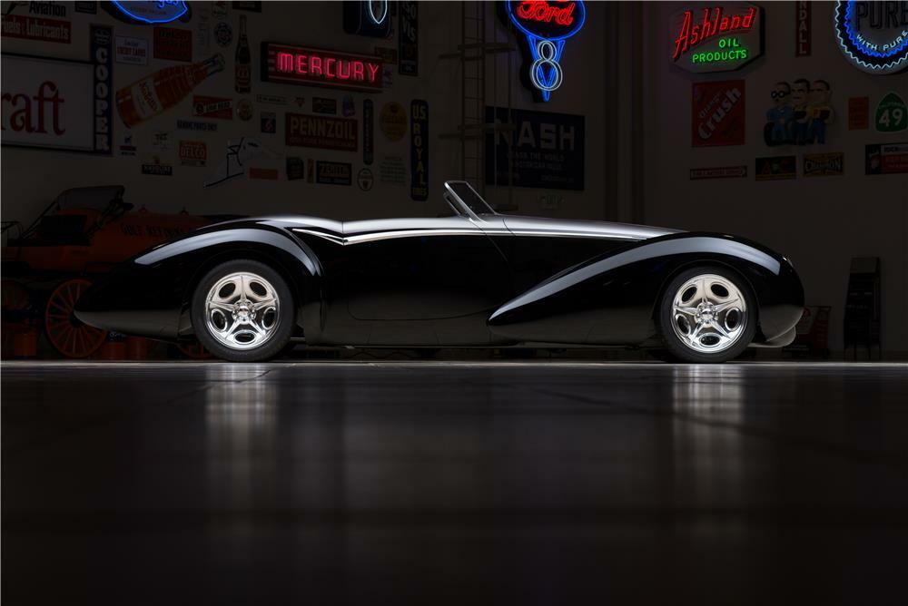 1936 DELAHAYE "WHATTHEHAYE" STREET-ROD - Side Profile - 178566