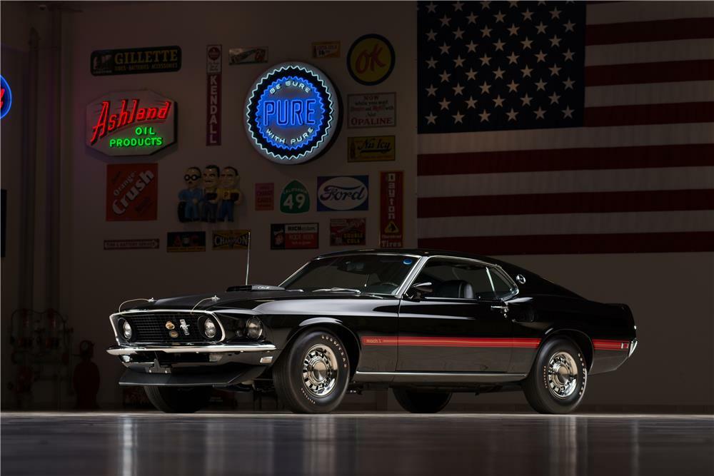 1969 FORD MUSTANG MACH 1 FASTBACK - Front 3/4 - 178581
