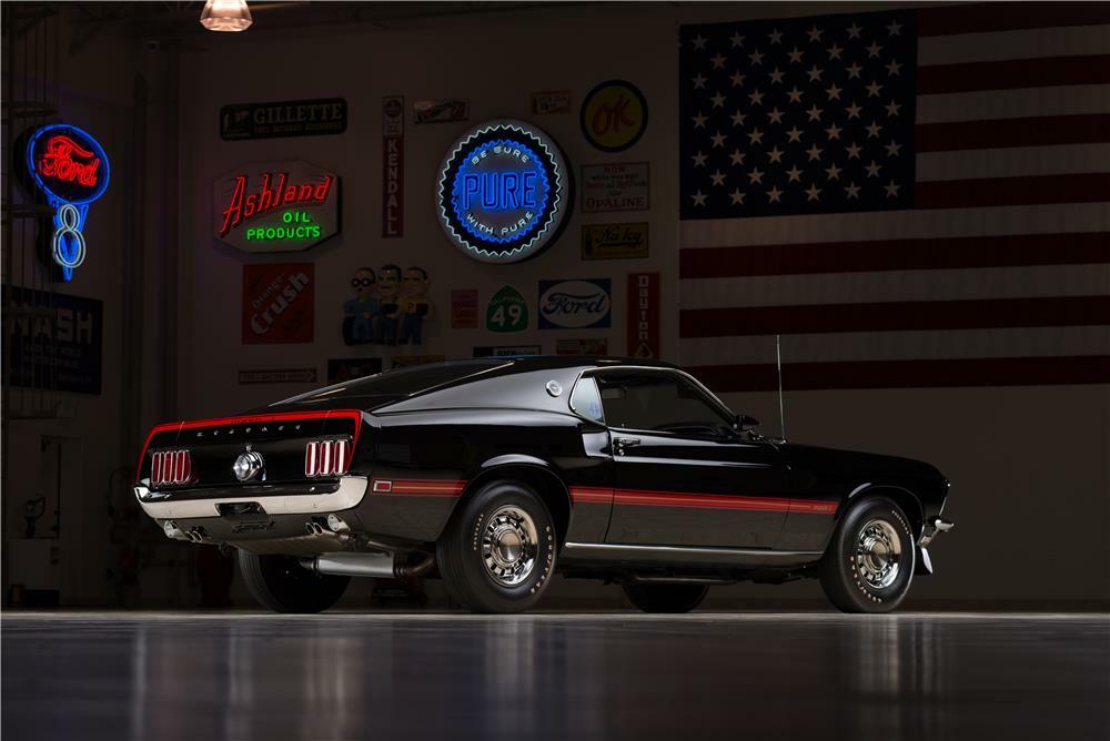 1969 FORD MUSTANG MACH 1 FASTBACK - Rear 3/4 - 178581