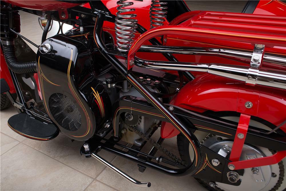 1957 CUSHMAN EAGLE SCOOTER W/SIDECAR - Engine - 178597