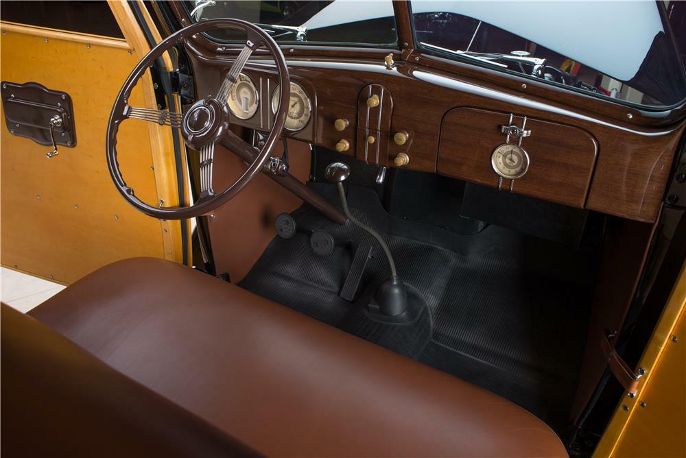 1937 FORD WOODY WAGON Interior 178612