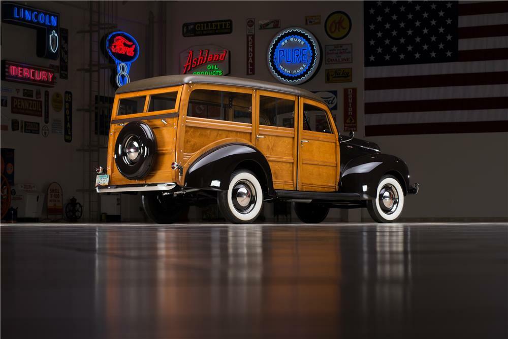 1940 FORD WOODY WAGON - Rear 3/4 - 178613