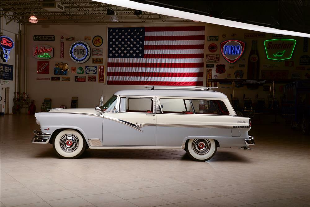 1956 FORD PARKLANE 2 DOOR STATION WAGON - Side Profile - 178616