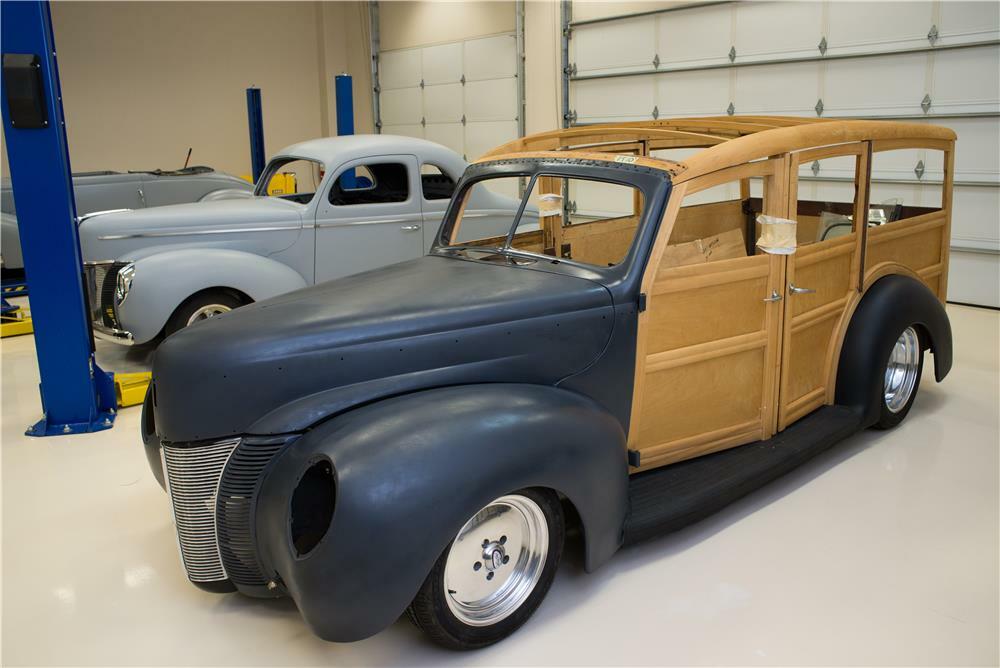 1940 FORD BOYD CODDINGTON WOODY - Front 3/4 - 178667