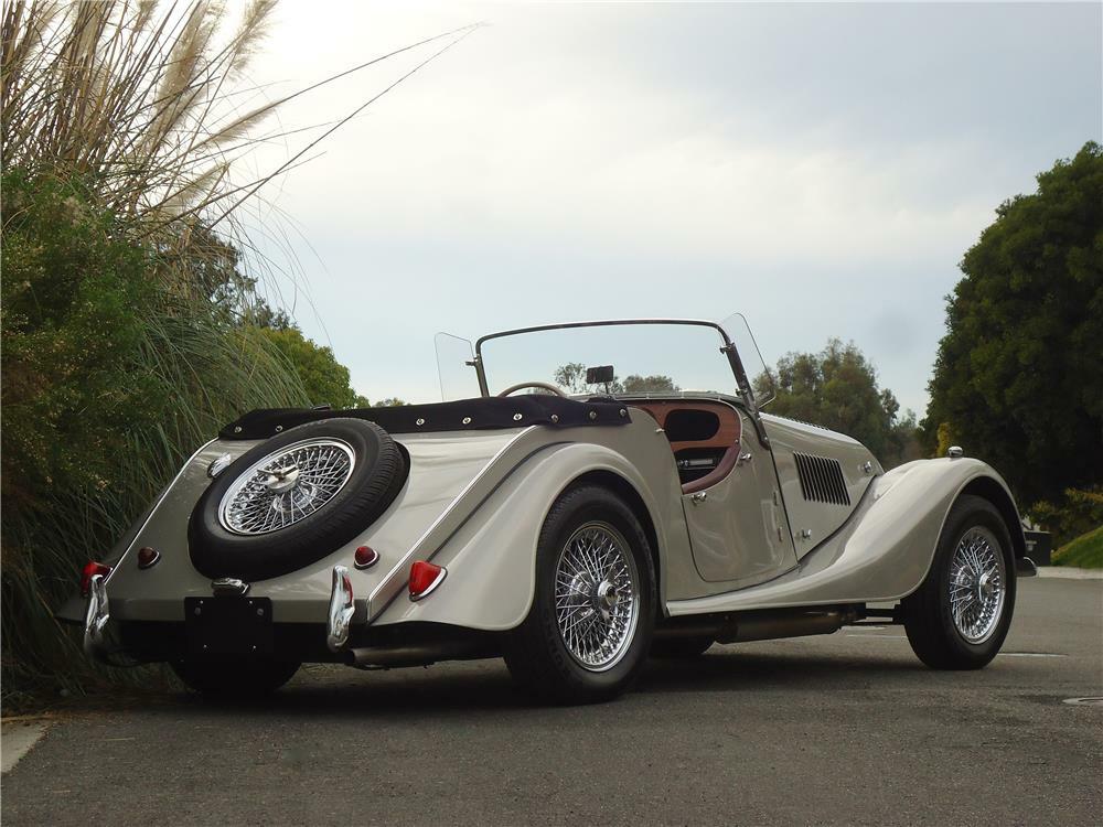 1961 MORGAN PLUS 4 ROADSTER - Rear 3/4 - 178687