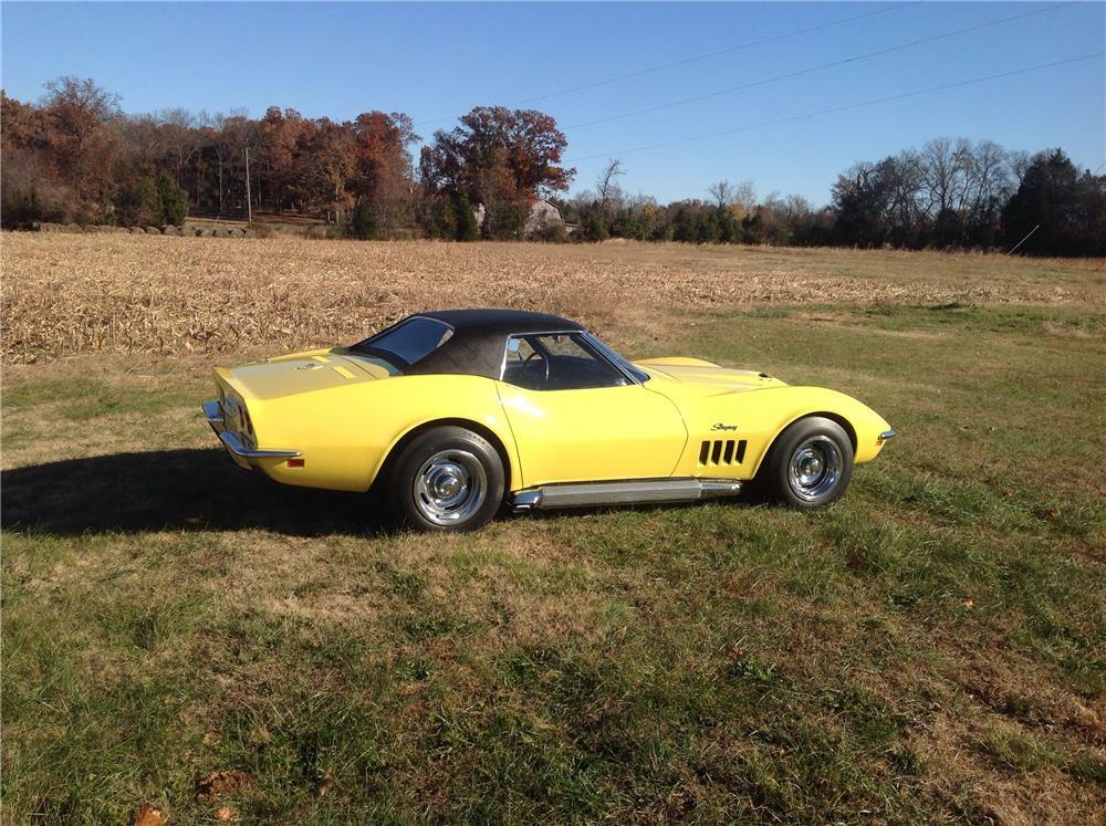 1969 CHEVROLET CORVETTE L89 CONVERTIBLE - Rear 3/4 - 179899