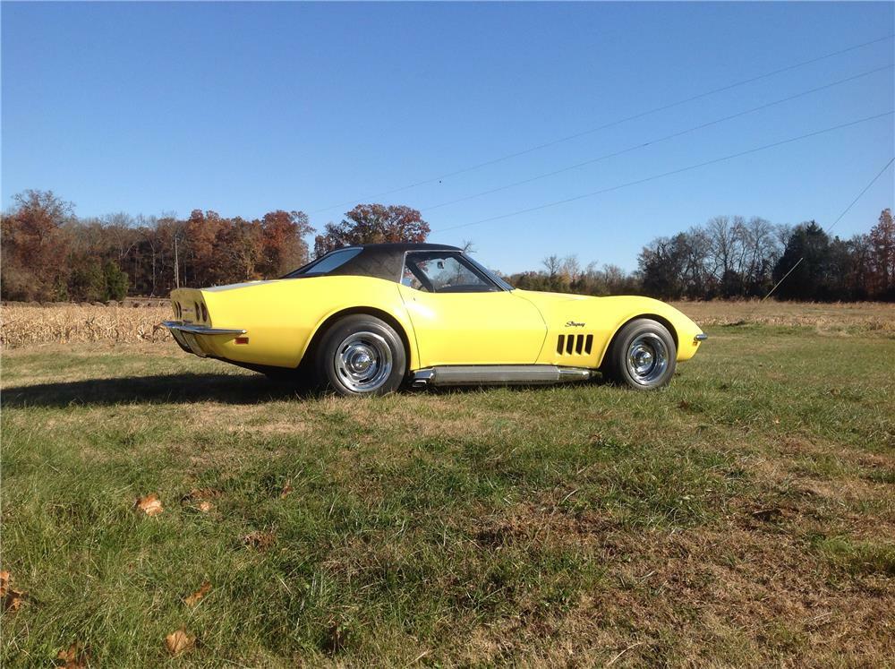 1969 CHEVROLET CORVETTE L89 CONVERTIBLE - Side Profile - 179899