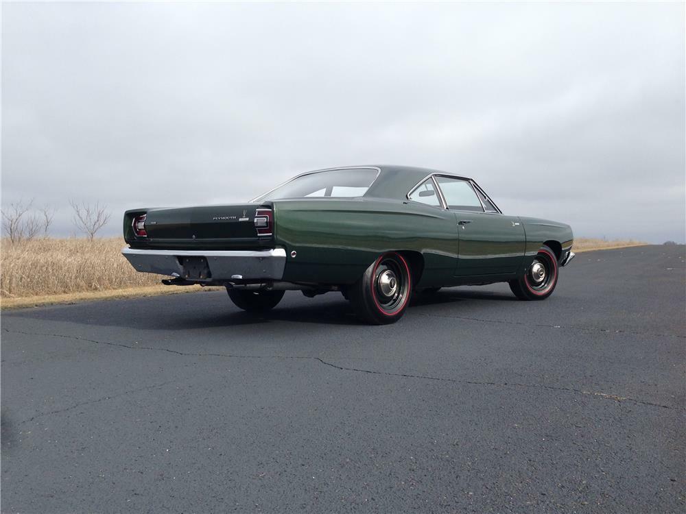 1968 PLYMOUTH HEMI ROAD RUNNER - Rear 3/4 - 179902