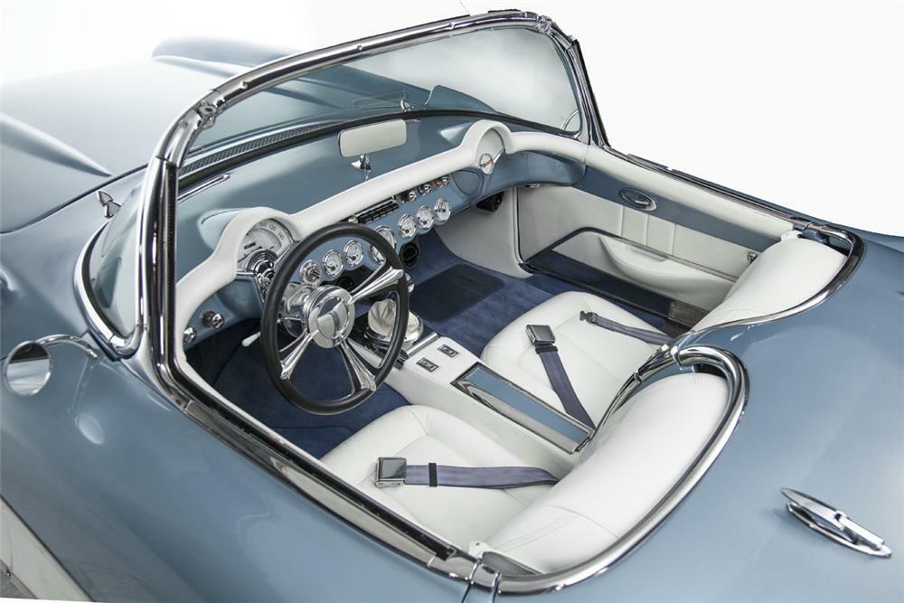 1957 CHEVROLET CORVETTE CUSTOM CONVERTIBLE - Interior - 180014