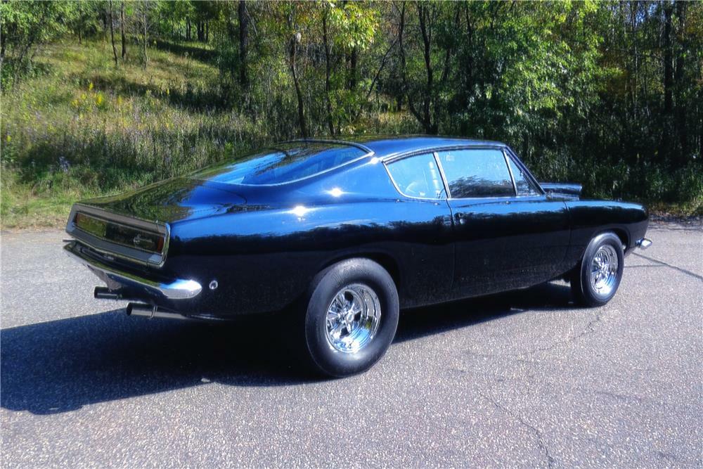 1968 PLYMOUTH BARRACUDA FASTBACK - Rear 3/4 - 180234