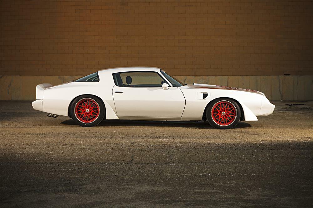 1981 PONTIAC TRANS AM CUSTOM TWIN TURBO - Side Profile - 180304
