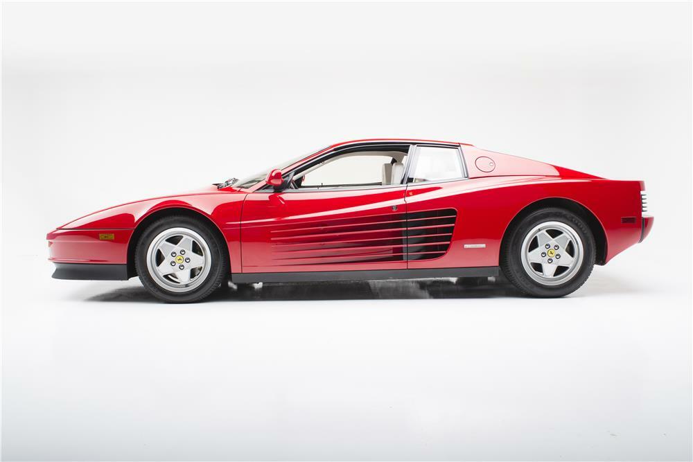 1988 FERRARI TESTAROSSA  - Side Profile - 180378