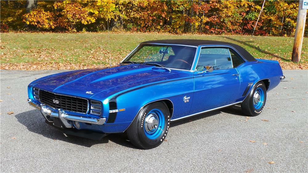 1969 CHEVROLET CAMARO RS/SS - Front 3/4 - 180425