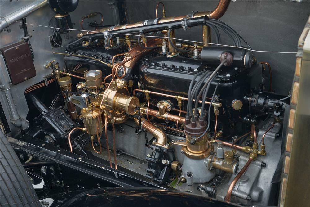 1925 ROLLS-ROYCE SPRINGFIELD SILVER GHOST RIVIERA TOWNCAR - Engine - 180434