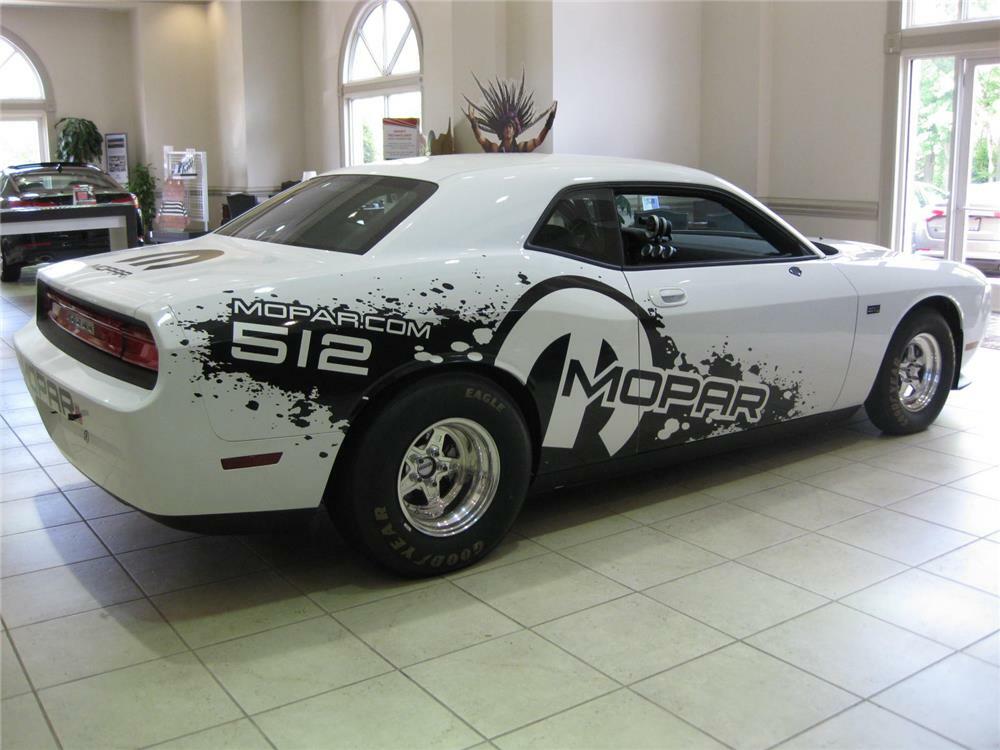 2011 DODGE CHALLENGER DRAG PAK RACE CAR - Rear 3/4 - 180536