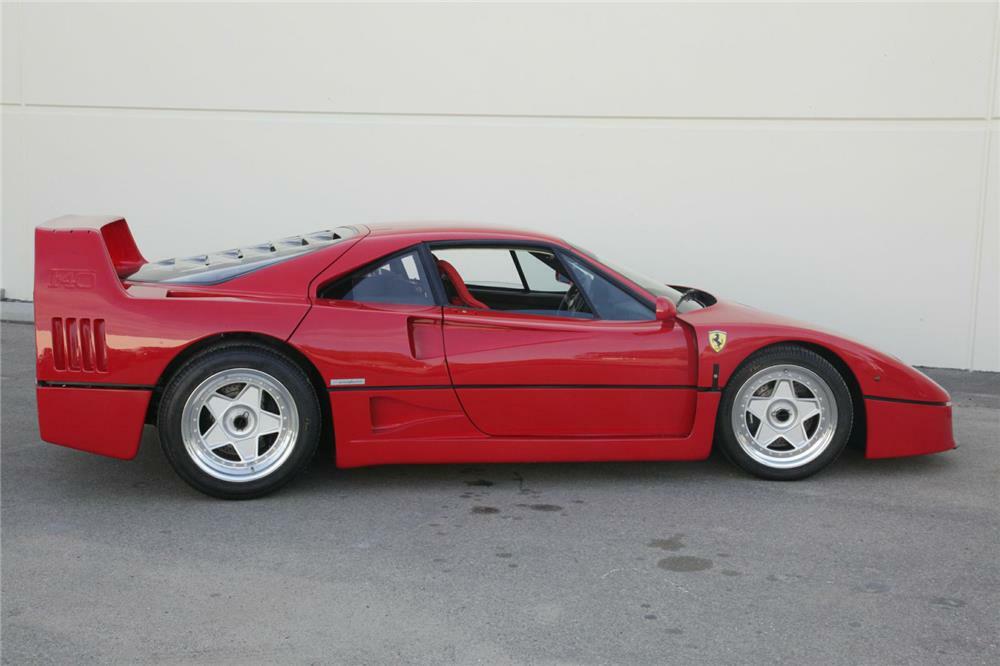 1989 FERRARI F40 - Side Profile - 180537