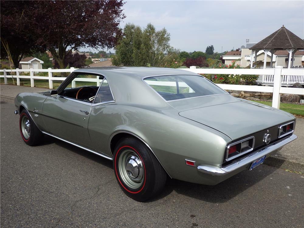 1968 CHEVROLET CAMARO SS - Rear 3/4 - 180573