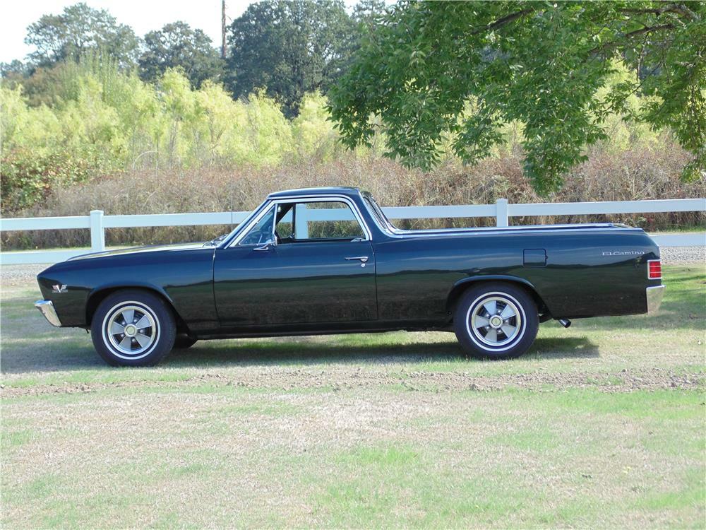 1967 CHEVROLET EL CAMINO SS PICKUP - Side Profile - 180699