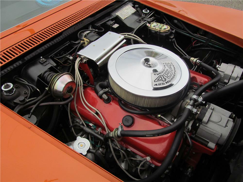 1971 CHEVROLET CORVETTE LS6 ROADSTER - Engine - 180744