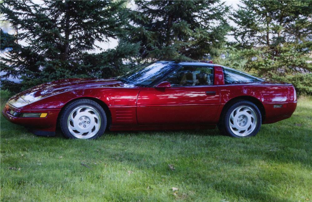 1991 CHEVROLET CORVETTE ZR1 - Side Profile - 180769