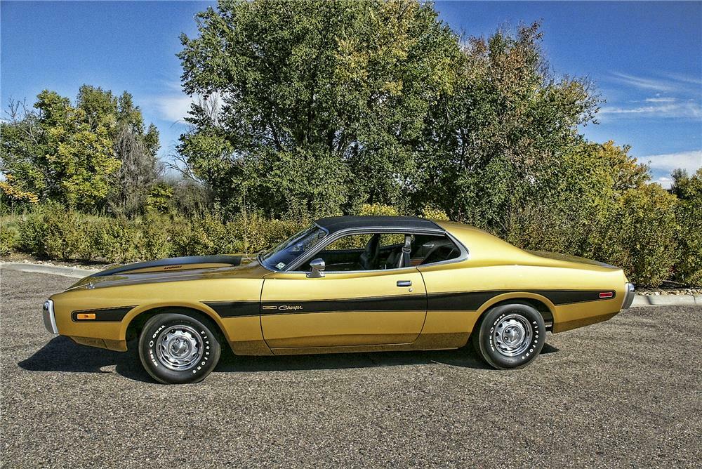 1974 DODGE CHARGER - Side Profile - 180777