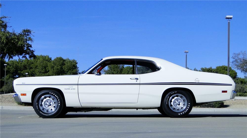 1970 PLYMOUTH DUSTER - Side Profile - 180859