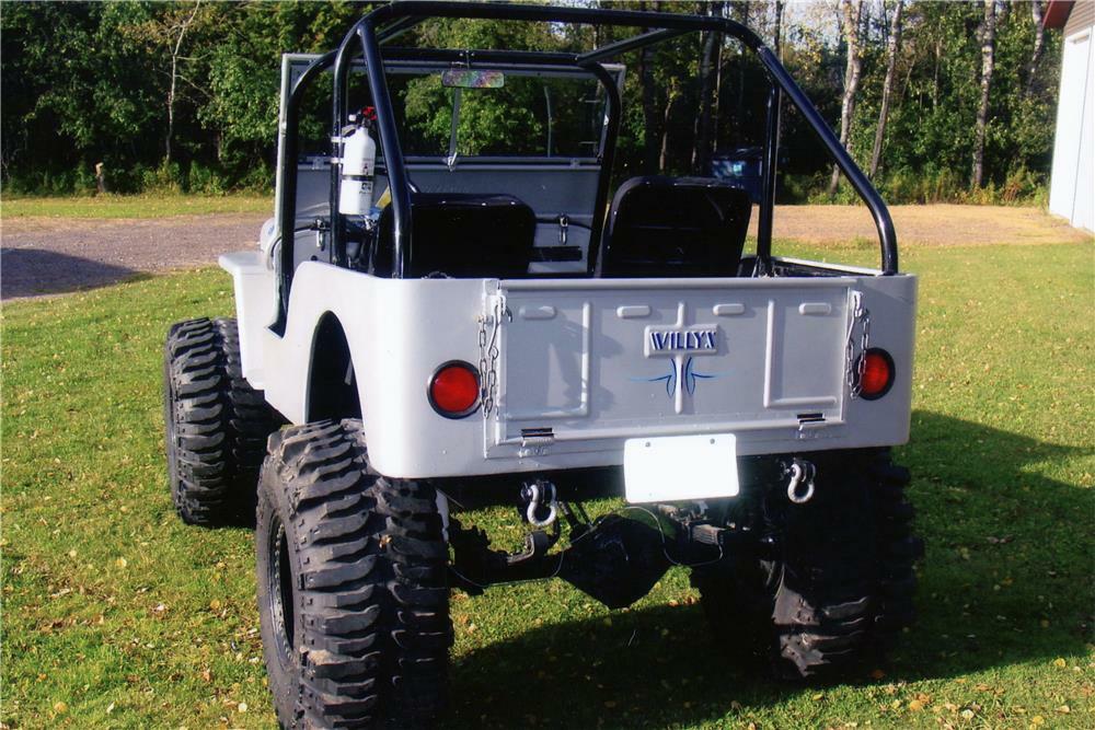 1948 WILLYS CJ2A CUSTOM JEEP - Rear 3/4 - 180907