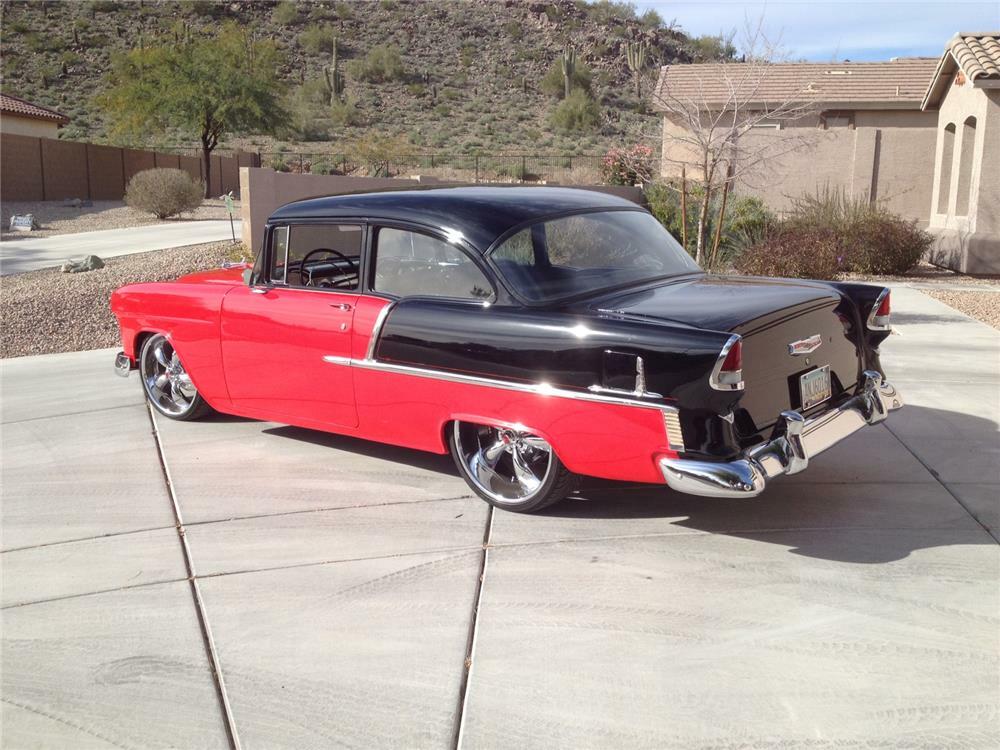 1955 CHEVROLET 150 CUSTOM - Rear 3/4 - 180993