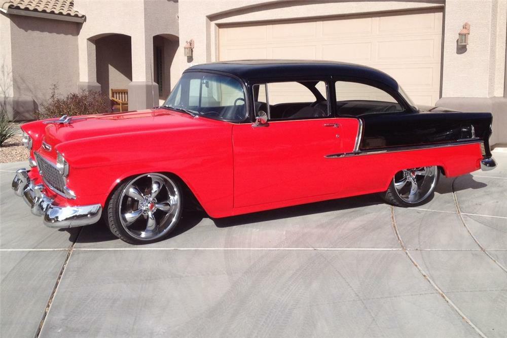 1955 CHEVROLET 150 CUSTOM - Side Profile - 180993