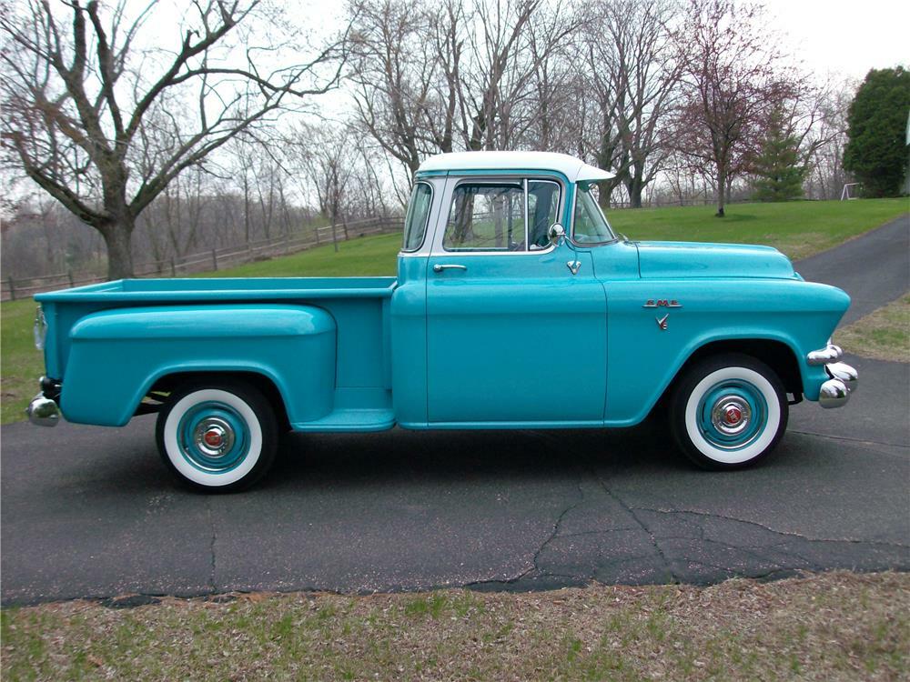 1957 GMC 100 PICKUP - Side Profile - 181001
