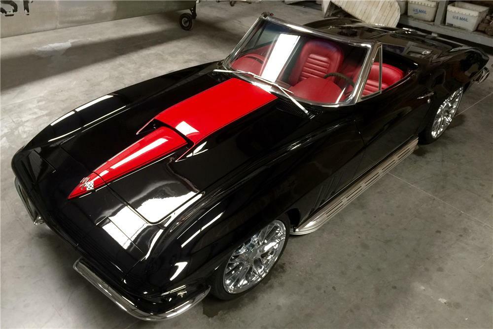 1966 CHEVROLET CORVETTE CUSTOM CONVERTIBLE - Front 3/4 - 181020
