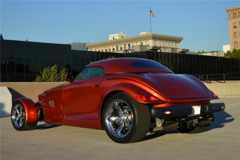 2001 CHRYSLER PROWLER CONVERTIBLE - Rear 3/4 - 181082