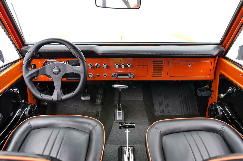1968 FORD BRONCO CUSTOM SUV - Interior - 181085.