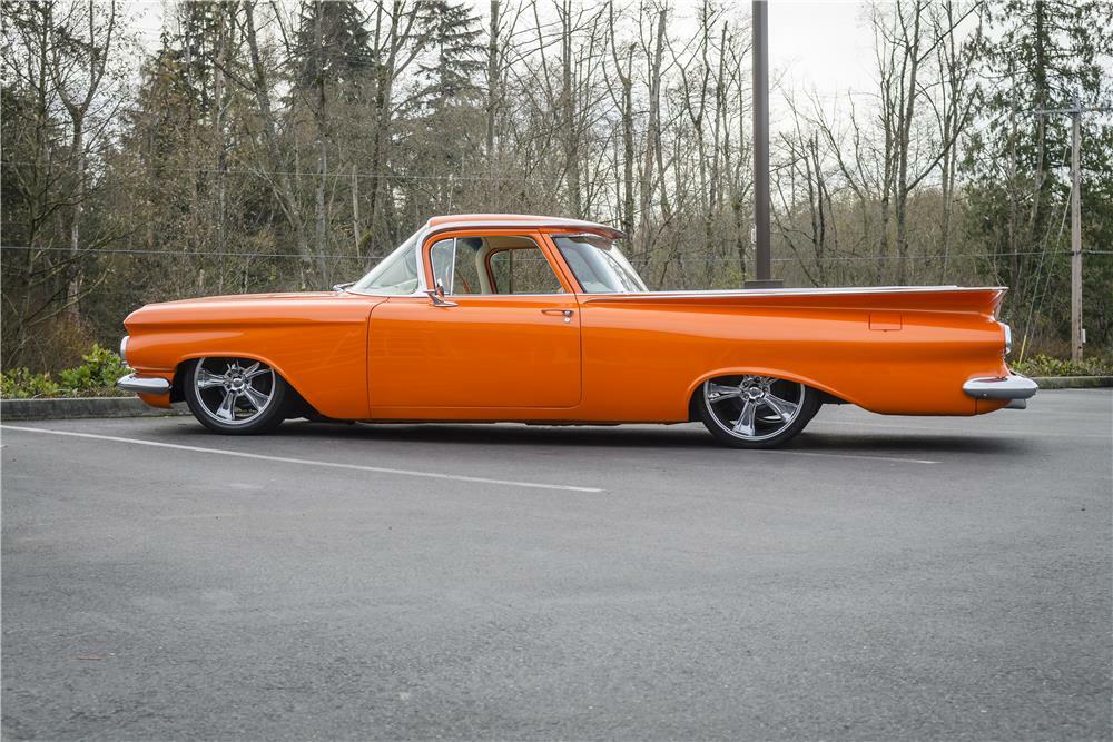1959 CHEVROLET EL CAMINO CUSTOM PICKUP - Side Profile - 181095