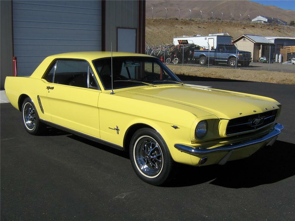 1965 FORD MUSTANG - Front 3/4 - 181194
