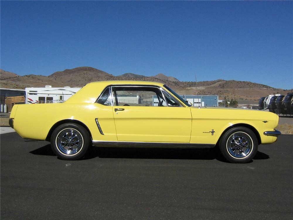 1965 FORD MUSTANG - Side Profile - 181194