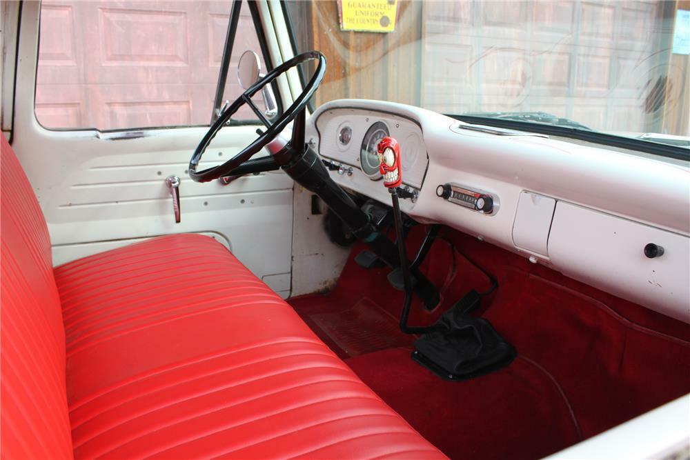 1964 FORD F-100 CUSTOM PICKUP - Interior - 181265