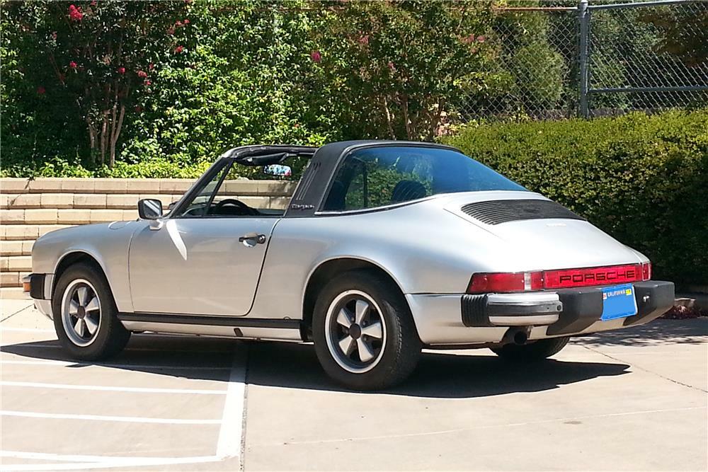 1977 PORSCHE 911S TARGA - Rear 3/4 - 181278