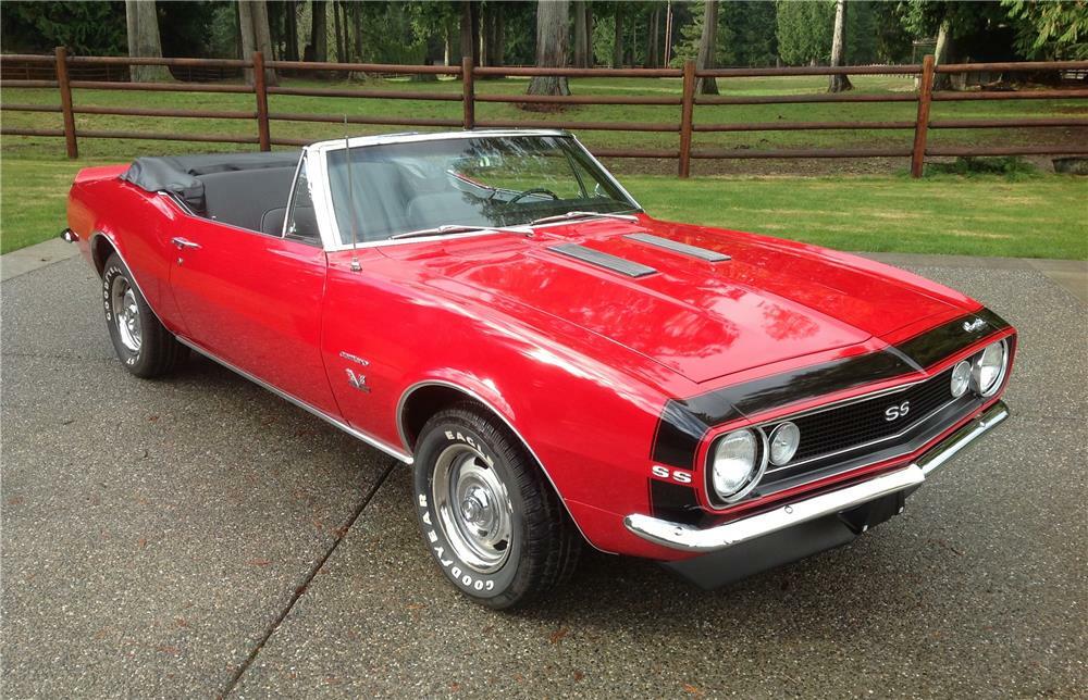 1967 CHEVROLET CAMARO SS CONVERTIBLE