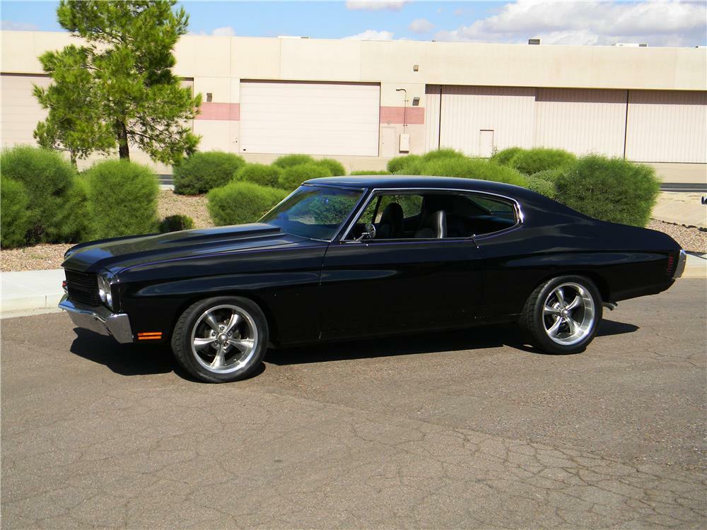 1970 CHEVROLET CHEVELLE CUSTOM - Side Profile - 181341