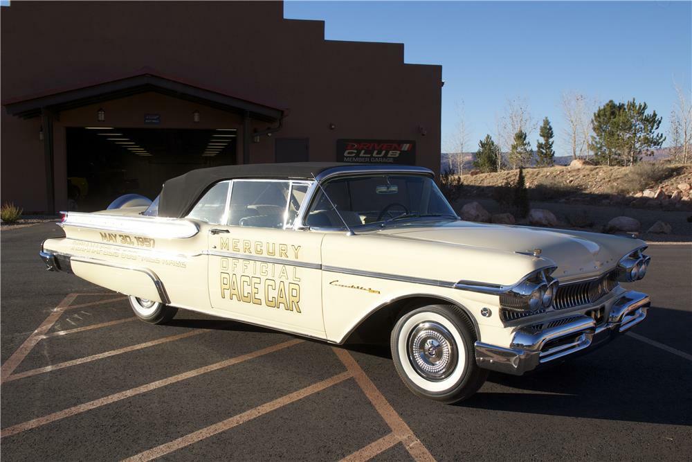 1957 MERCURY TURNPIKE CRUISER 2 DOOR CONVERTIBLE - Front 3/4 - 181375