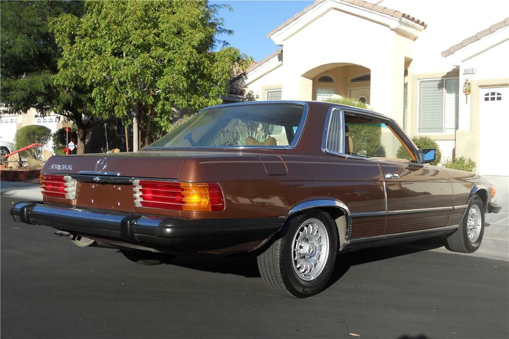 1978 MERCEDES-BENZ 450SLC 2 DOOR COUPE - Rear 3/4 - 181394