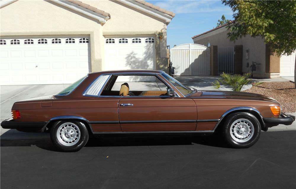 1978 MERCEDES-BENZ 450SLC 2 DOOR COUPE - Side Profile - 181394