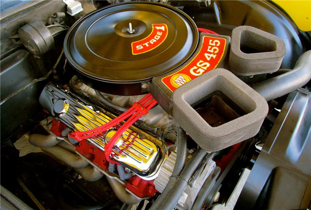 1972 BUICK SKYLARK CUSTOM 2 DOOR HARDTOP - Engine - 181406
