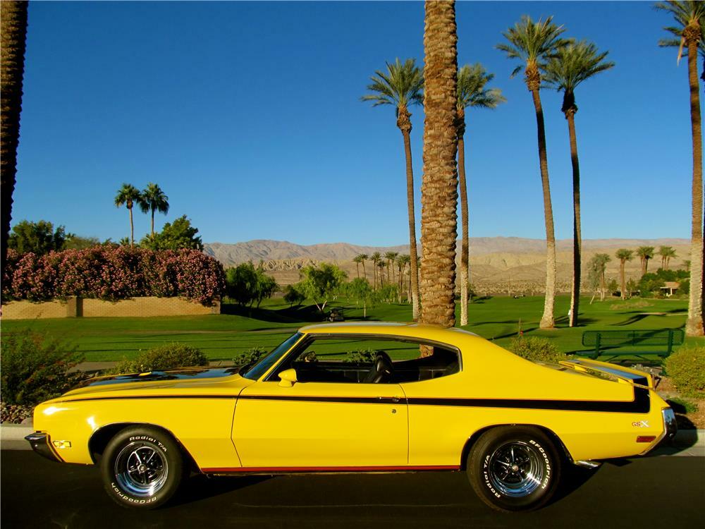 1972 BUICK SKYLARK CUSTOM 2 DOOR HARDTOP - Side Profile - 181406