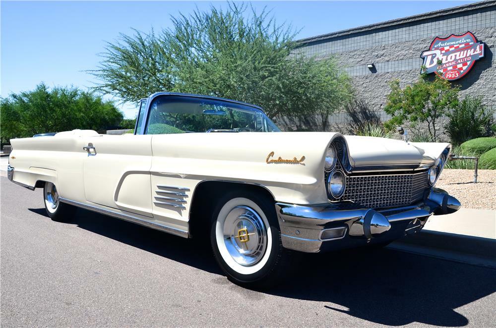 1960 LINCOLN CONTINENTAL MARK V 2 DOOR CONVERTIBLE - Front 3/4 - 181413