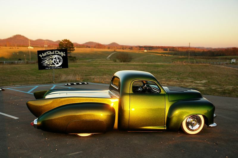 1951 STUDEBAKER CUSTOM PICKUP - Side Profile - 181448