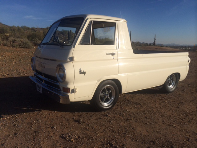 1968 DODGE A100 CUSTOM PICKUP - Front 3/4 - 181512