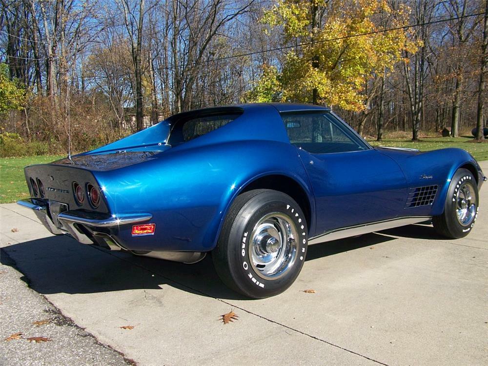 1972 CHEVROLET CORVETTE - Rear 3/4 - 181547