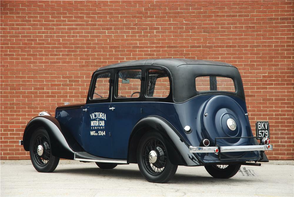 1937 LANCHESTER ELEVEN TAXI CAB - Rear 3/4 - 181575